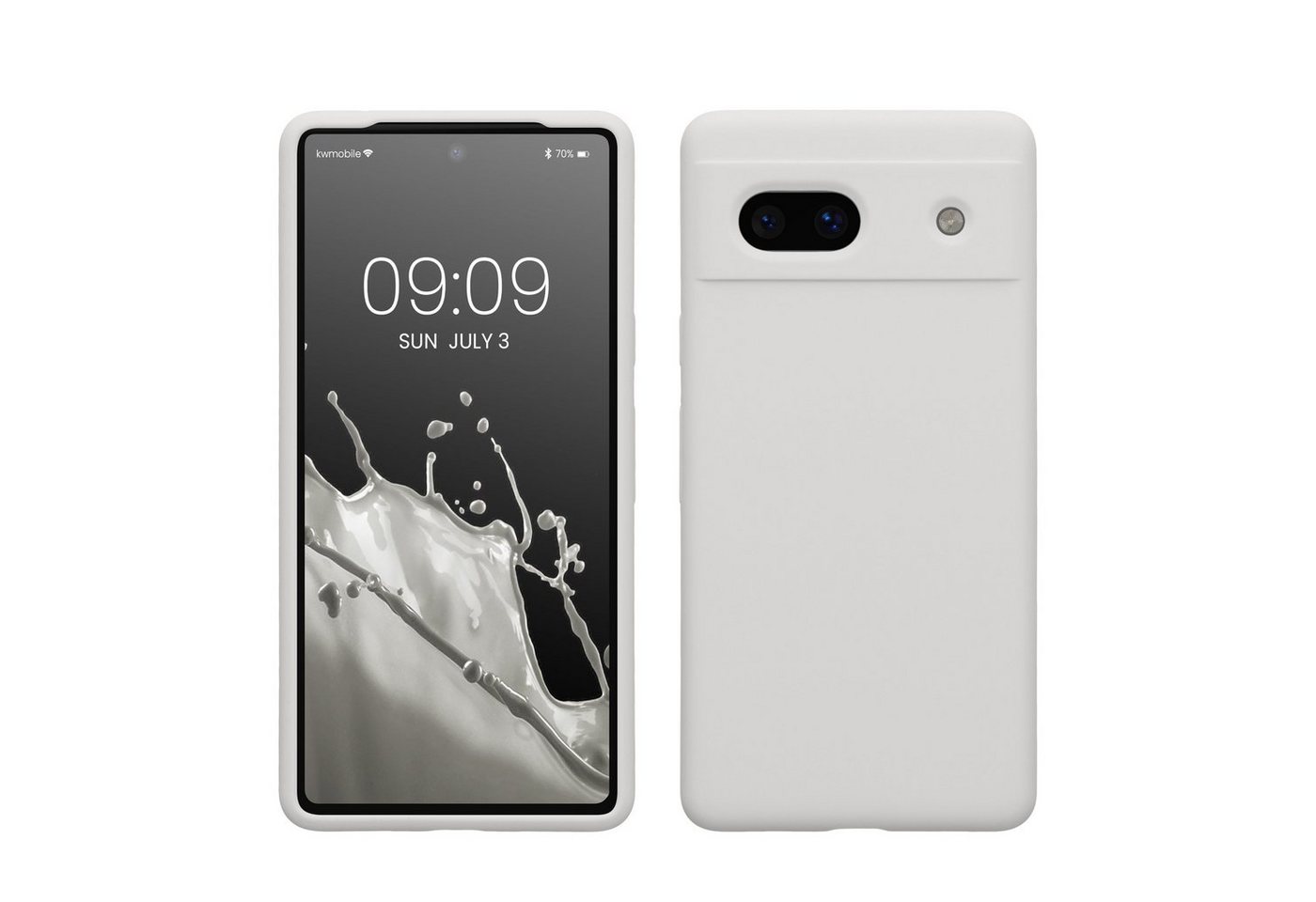 kwmobile Handyhülle Hülle für Google Pixel 7a, Hülle Silikon gummiert - Handyhülle - Handy Case Cover kwmobile Handyhülle Hülle für Google Pixel 7a, Hülle Silikon gummiert - Handyhülle - Handy Case Cover von kwmobile