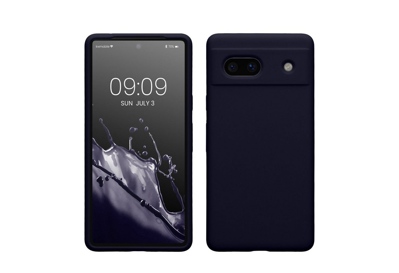 kwmobile Handyhülle Hülle für Google Pixel 7a, Hülle Silikon gummiert - Handyhülle - Handy Case Cover kwmobile Handyhülle Hülle für Google Pixel 7a, Hülle Silikon gummiert - Handyhülle - Handy Case Cover von kwmobile