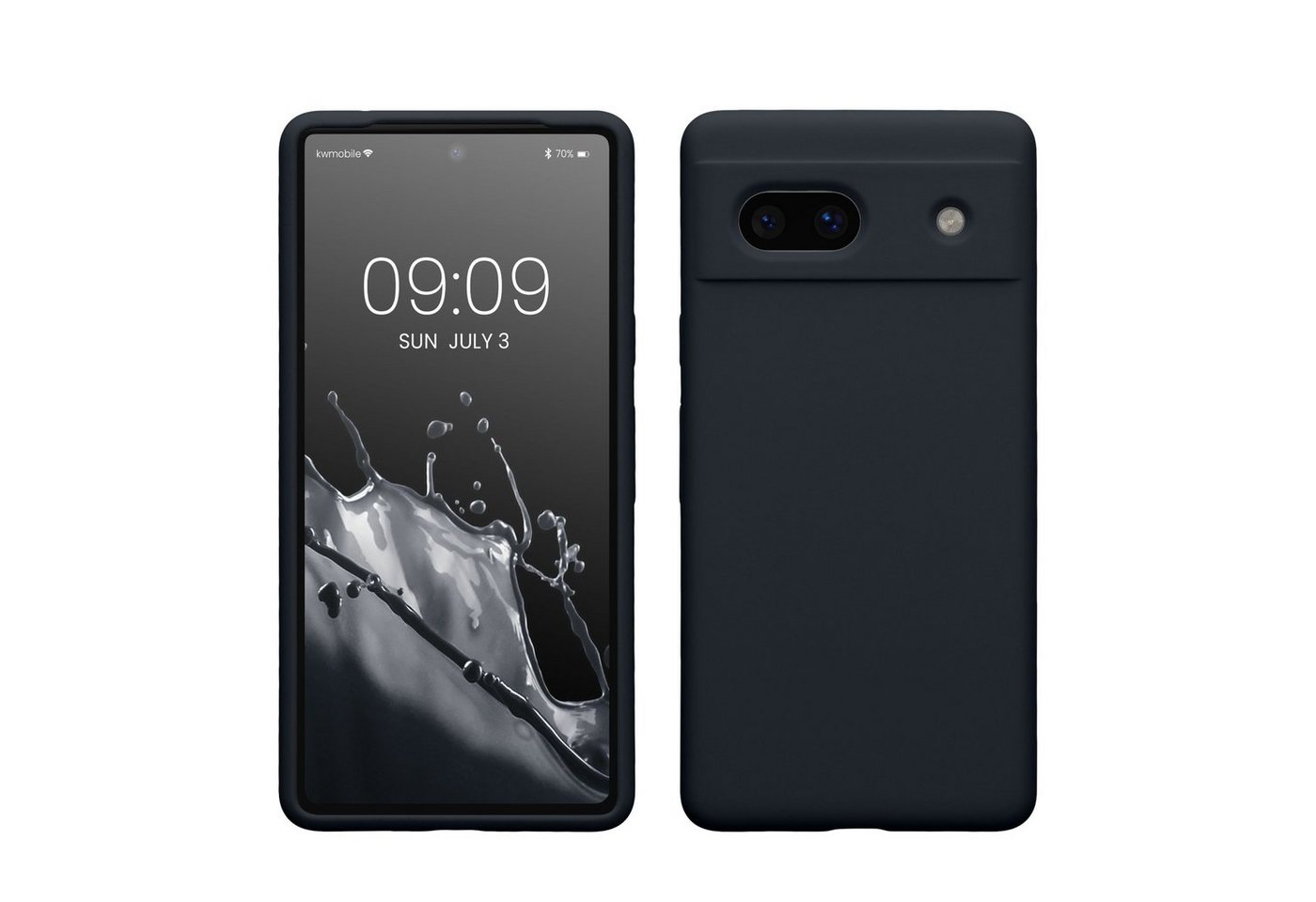 kwmobile Handyhülle Hülle für Google Pixel 7a, Hülle Silikon gummiert - Handyhülle - Handy Case Cover kwmobile Handyhülle Hülle für Google Pixel 7a, Hülle Silikon gummiert - Handyhülle - Handy Case Cover von kwmobile