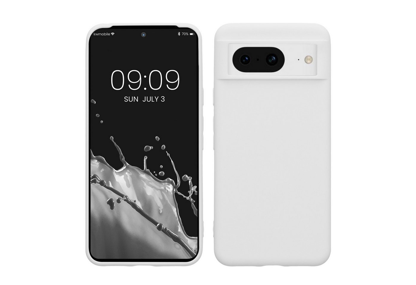 kwmobile Handyhülle Hülle für Google Pixel 8, Hülle Silikon - Soft Handyhülle - Handy Case Cover kwmobile Handyhülle Hülle für Google Pixel 8, Hülle Silikon - Soft Handyhülle - Handy Case Cover von kwmobile