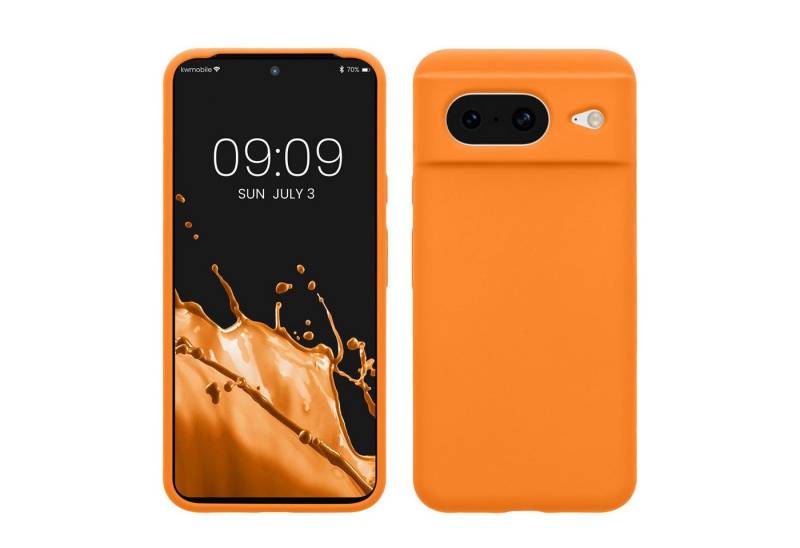 kwmobile Handyhülle Hülle für Google Pixel 8, Hülle Silikon gummiert - Handyhülle - Handy Case Cover von kwmobile