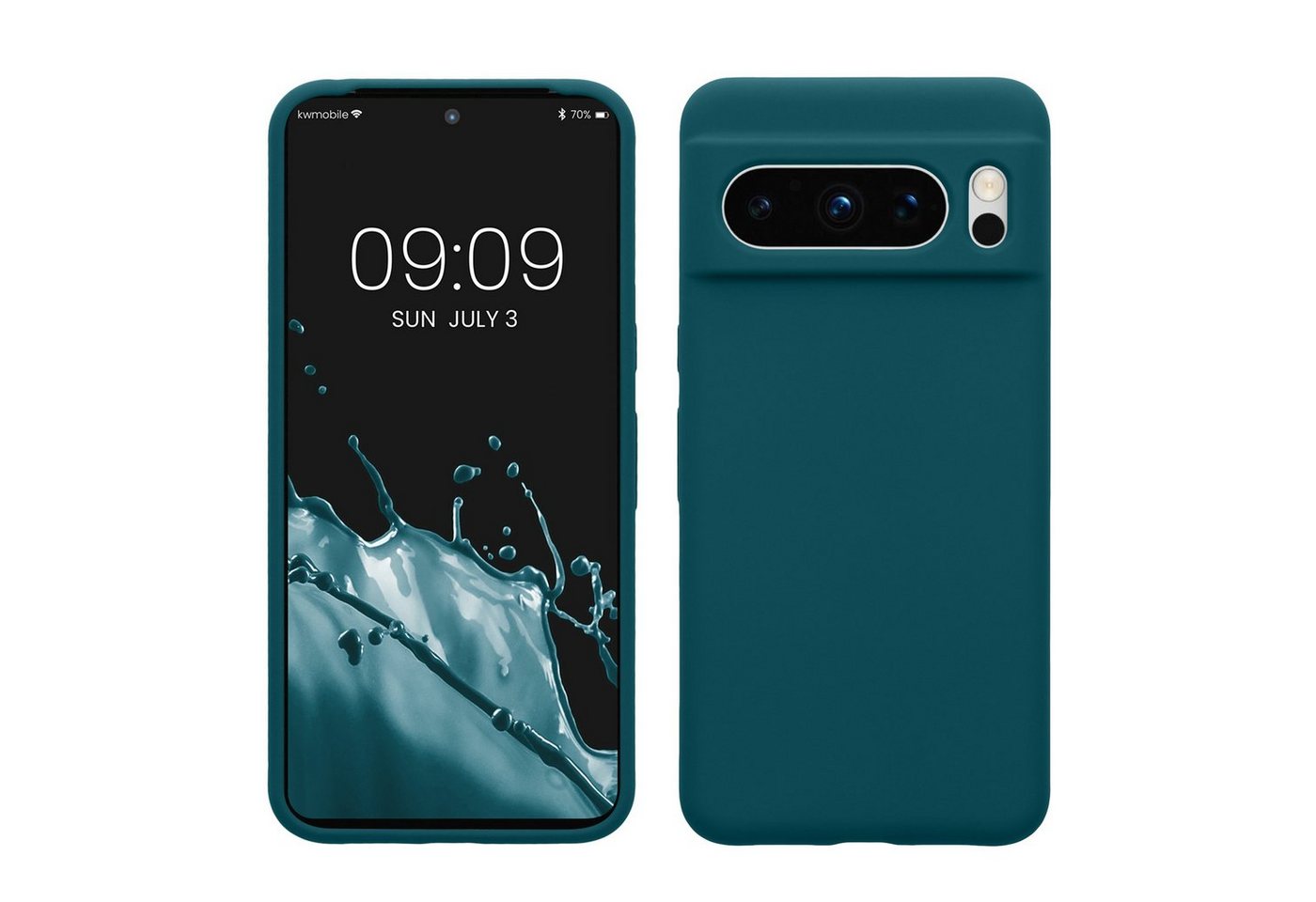 kwmobile Handyhülle Hülle für Google Pixel 8 Pro, Hülle Silikon gummiert - Handyhülle - Handy Case Cover von kwmobile