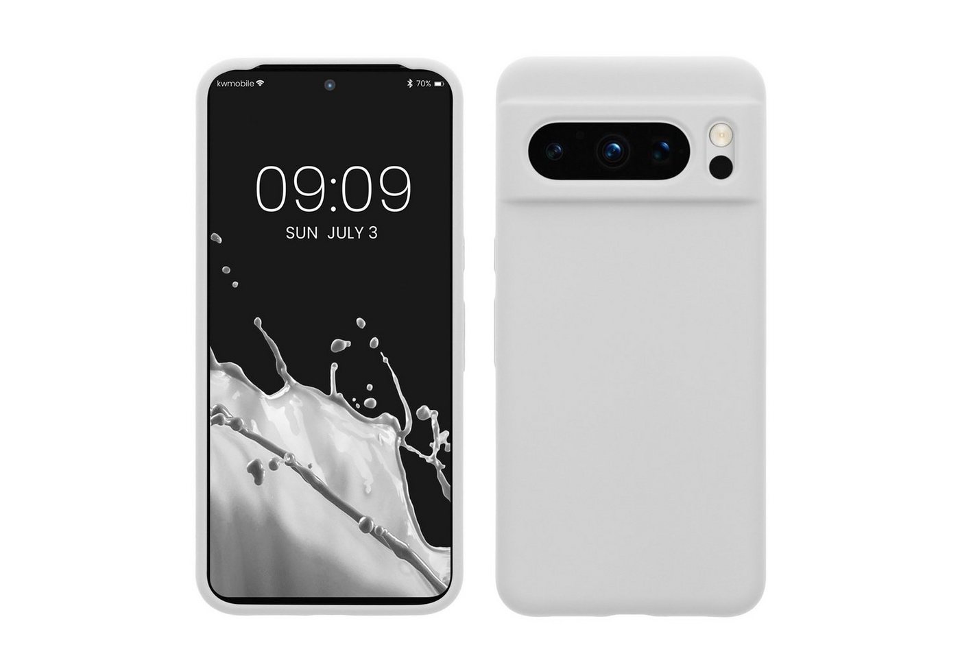 kwmobile Handyhülle Hülle für Google Pixel 8 Pro, Hülle Silikon gummiert - Handyhülle - Handy Case Cover von kwmobile