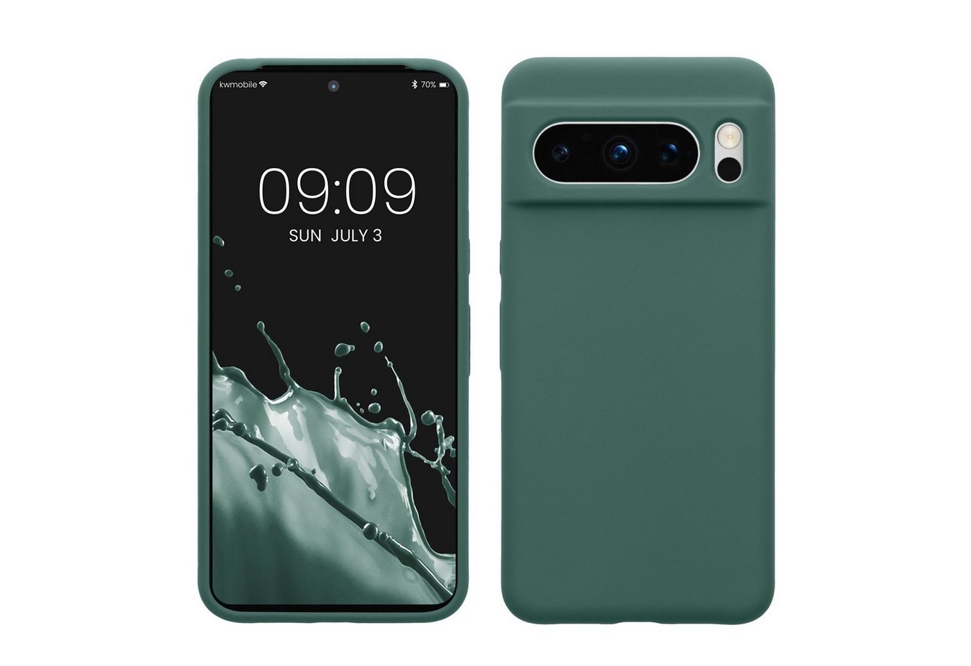 kwmobile Handyhülle Hülle für Google Pixel 8 Pro, Hülle Silikon gummiert - Handyhülle - Handy Case Cover kwmobile Handyhülle Hülle für Google Pixel 8 Pro, Hülle Silikon gummiert - Handyhülle - Handy Case Cover von kwmobile