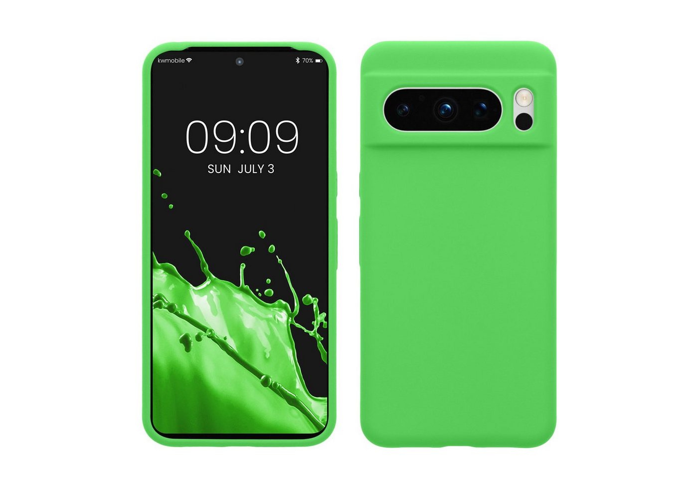 kwmobile Handyhülle Hülle für Google Pixel 8 Pro, Hülle Silikon gummiert - Handyhülle - Handy Case Cover kwmobile Handyhülle Hülle für Google Pixel 8 Pro, Hülle Silikon gummiert - Handyhülle - Handy Case Cover von kwmobile