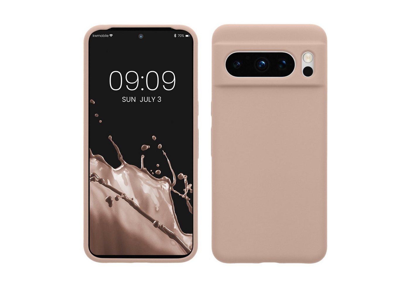 kwmobile Handyhülle Hülle für Google Pixel 8 Pro, Hülle Silikon gummiert - Handyhülle - Handy Case Cover kwmobile Handyhülle Hülle für Google Pixel 8 Pro, Hülle Silikon gummiert - Handyhülle - Handy Case Cover von kwmobile