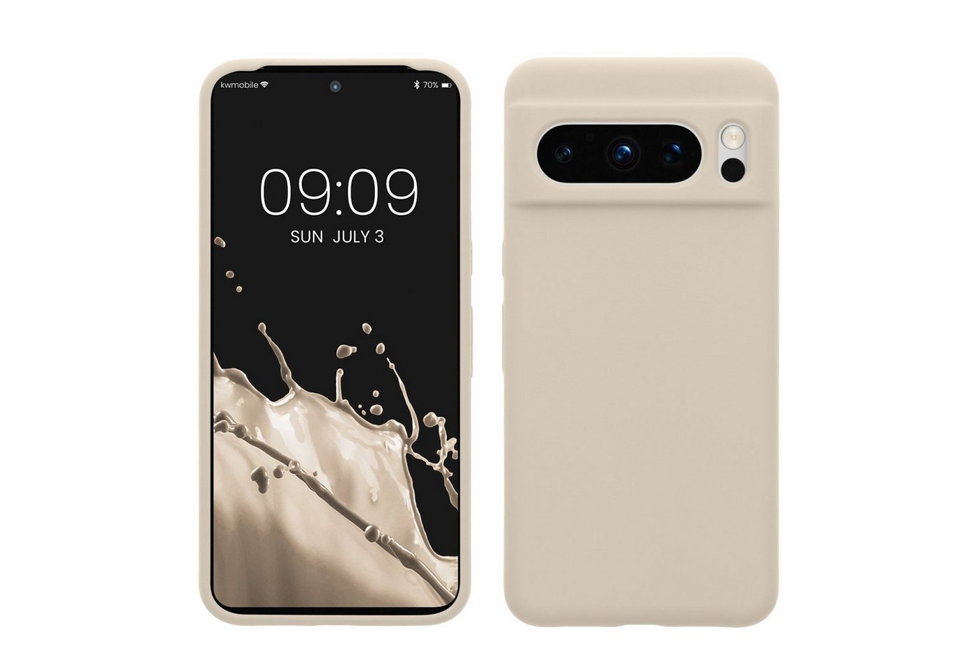 kwmobile Handyhülle Hülle für Google Pixel 8 Pro, Hülle Silikon gummiert - Handyhülle - Handy Case Cover kwmobile Handyhülle Hülle für Google Pixel 8 Pro, Hülle Silikon gummiert - Handyhülle - Handy Case Cover von kwmobile