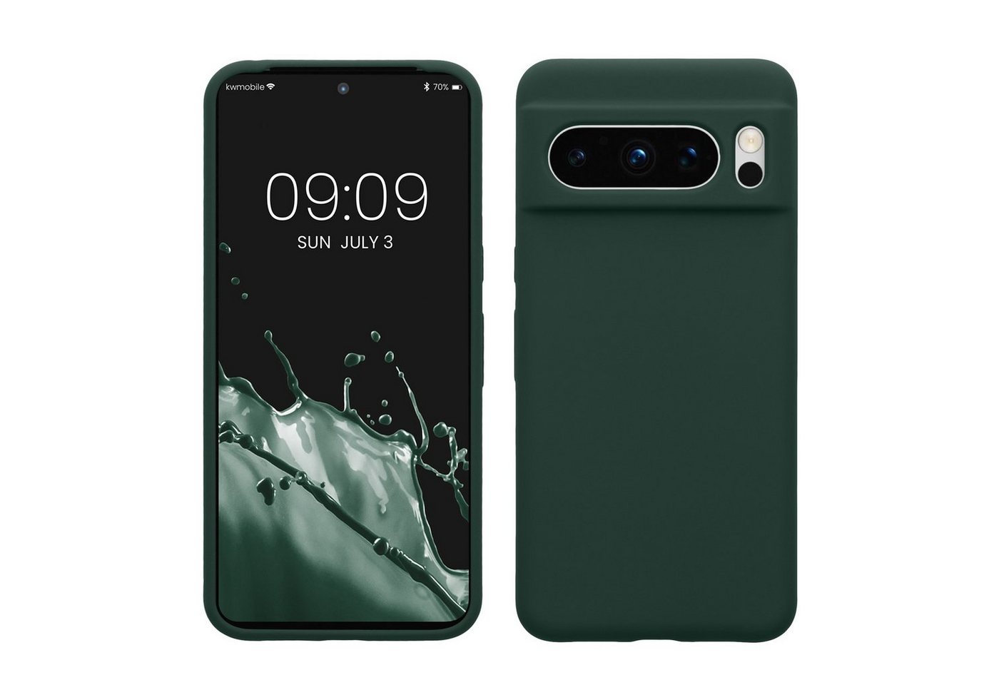 kwmobile Handyhülle Hülle für Google Pixel 8 Pro, Hülle Silikon gummiert - Handyhülle - Handy Case Cover von kwmobile