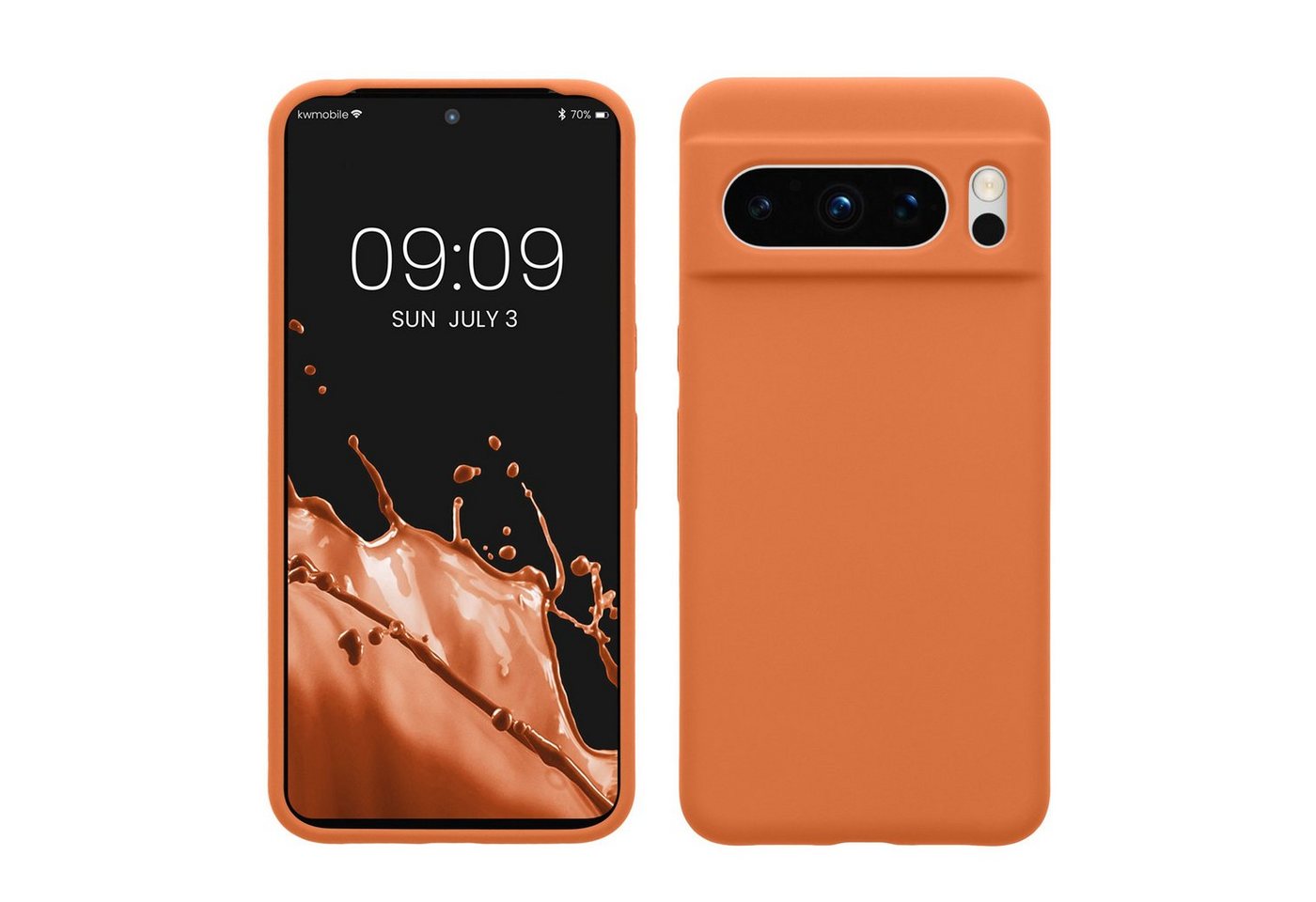 kwmobile Handyhülle Hülle für Google Pixel 8 Pro, Hülle Silikon gummiert - Handyhülle - Handy Case Cover kwmobile Handyhülle Hülle für Google Pixel 8 Pro, Hülle Silikon gummiert - Handyhülle - Handy Case Cover von kwmobile