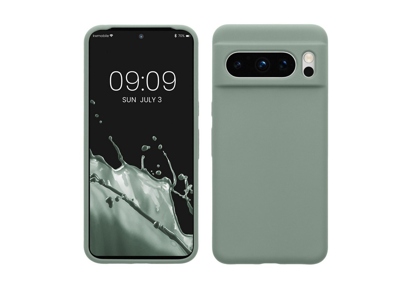 kwmobile Handyhülle Hülle für Google Pixel 8 Pro, Hülle Silikon gummiert - Handyhülle - Handy Case Cover kwmobile Handyhülle Hülle für Google Pixel 8 Pro, Hülle Silikon gummiert - Handyhülle - Handy Case Cover von kwmobile