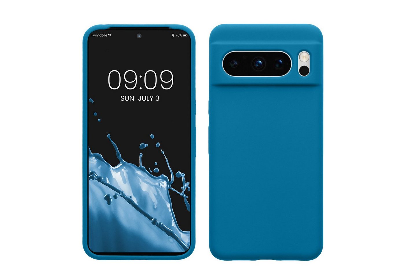kwmobile Handyhülle Hülle für Google Pixel 8 Pro, Hülle Silikon gummiert - Handyhülle - Handy Case Cover kwmobile Handyhülle Hülle für Google Pixel 8 Pro, Hülle Silikon gummiert - Handyhülle - Handy Case Cover von kwmobile