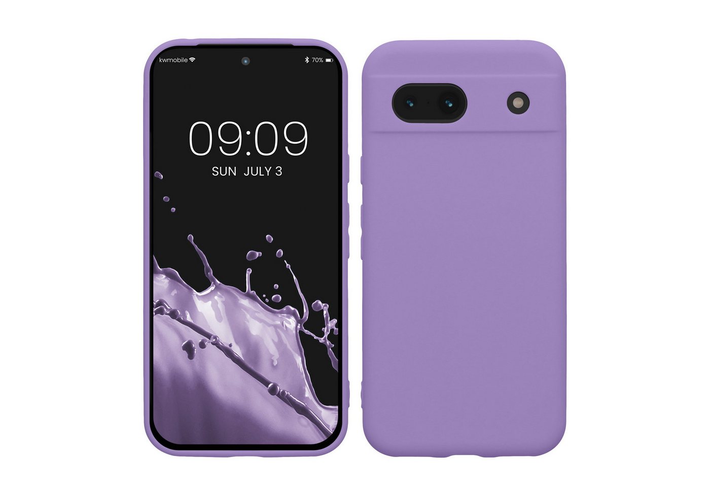 kwmobile Handyhülle Hülle für Google Pixel 8a, Backcover Silikon - Soft Handyhülle - Handy Case in Veilchen Lila kwmobile Handyhülle Hülle für Google Pixel 8a, Backcover Silikon - Soft Handyhülle - Handy Case in Veilchen Lila von kwmobile