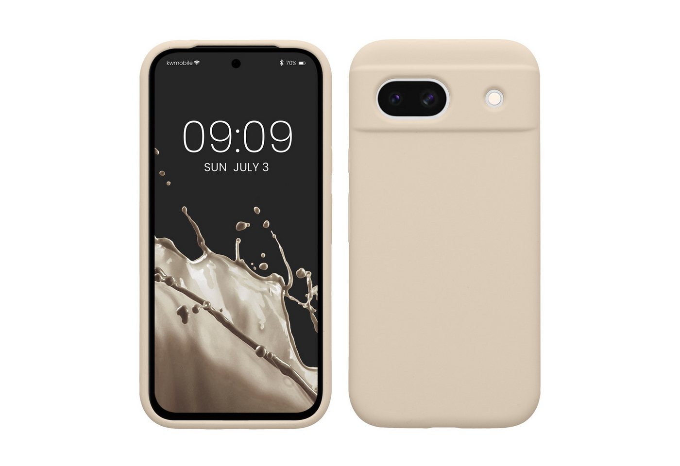 kwmobile Handyhülle Hülle für Google Pixel 8a, Hülle Silikon gummiert - Handyhülle - Handy Case Cover kwmobile Handyhülle Hülle für Google Pixel 8a, Hülle Silikon gummiert - Handyhülle - Handy Case Cover von kwmobile
