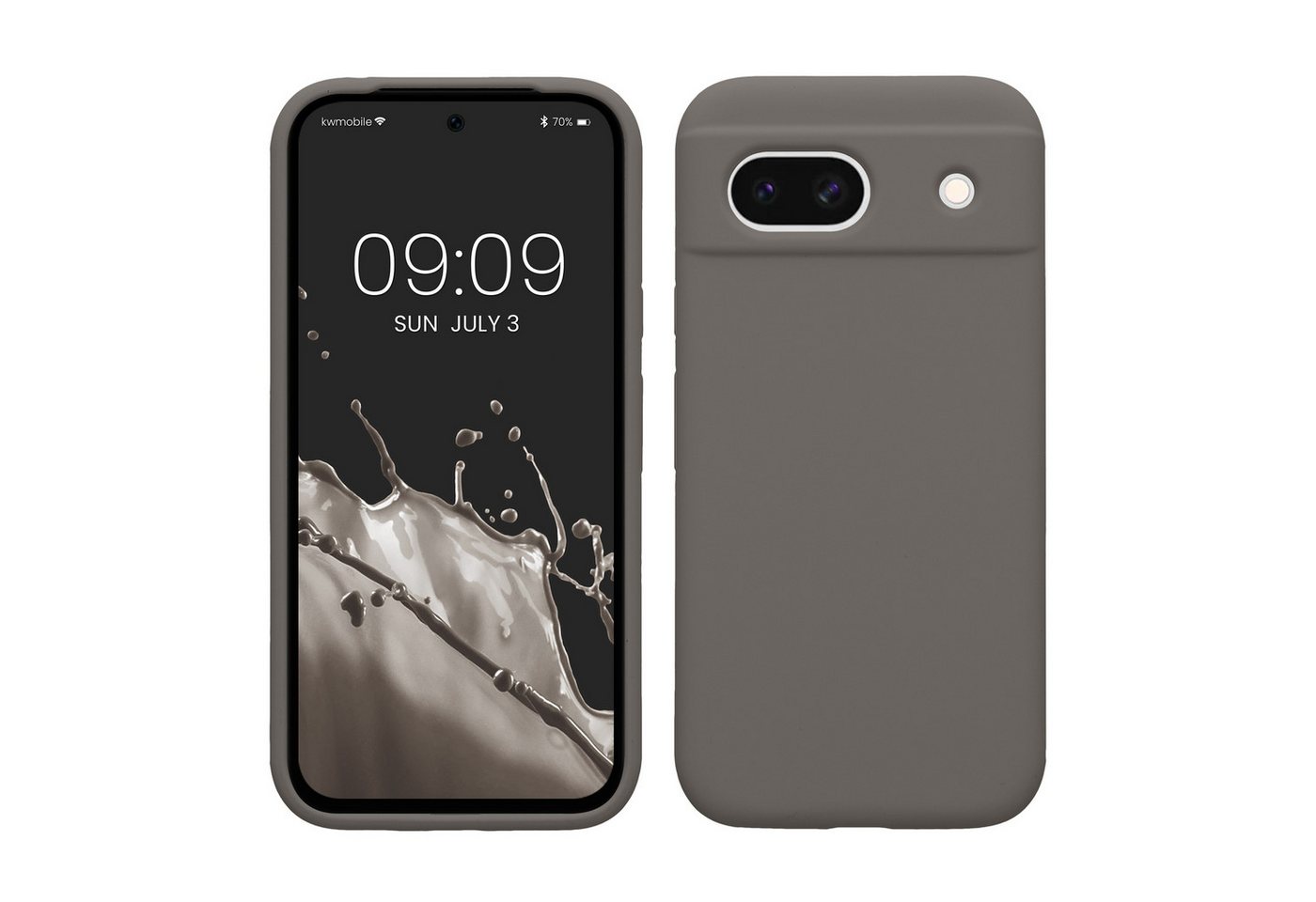 kwmobile Handyhülle Hülle für Google Pixel 8a, Hülle Silikon gummiert - Handyhülle - Handy Case Cover kwmobile Handyhülle Hülle für Google Pixel 8a, Hülle Silikon gummiert - Handyhülle - Handy Case Cover von kwmobile