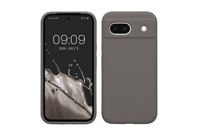 kwmobile Handyhülle Hülle für Google Pixel 8a, Hülle Silikon gummiert - Handyhülle - Handy Case Cover von kwmobile