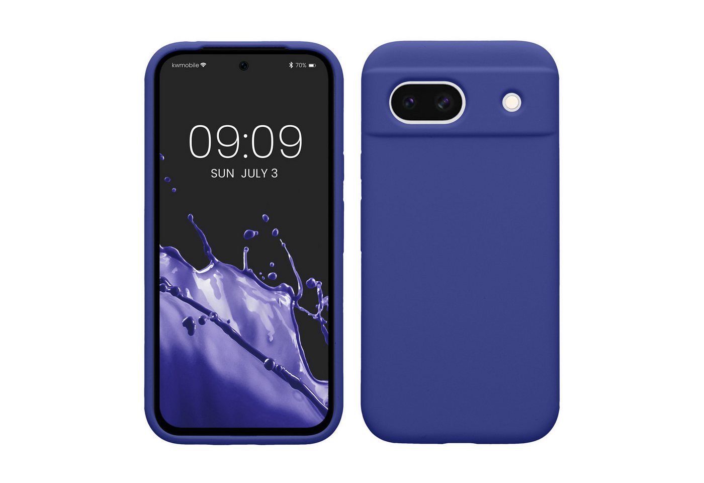 kwmobile Handyhülle Hülle für Google Pixel 8a, Hülle Silikon gummiert - Handyhülle - Handy Case Cover kwmobile Handyhülle Hülle für Google Pixel 8a, Hülle Silikon gummiert - Handyhülle - Handy Case Cover von kwmobile