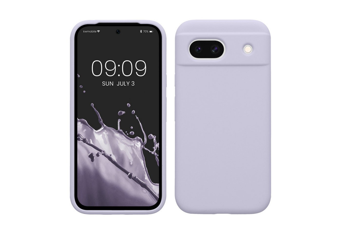 kwmobile Handyhülle Hülle für Google Pixel 8a, Hülle Silikon gummiert - Handyhülle - Handy Case Cover kwmobile Handyhülle Hülle für Google Pixel 8a, Hülle Silikon gummiert - Handyhülle - Handy Case Cover von kwmobile