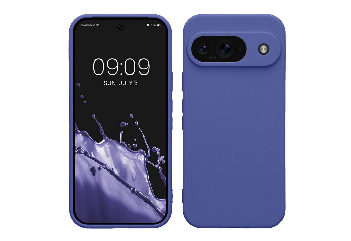 kwmobile Handyhülle Hülle für Google Pixel 9, Backcover Silikon - Soft Handyhülle - Handy Case in Blauviolett kwmobile Handyhülle Hülle für Google Pixel 9, Backcover Silikon - Soft Handyhülle - Handy Case in Blauviolett von kwmobile
