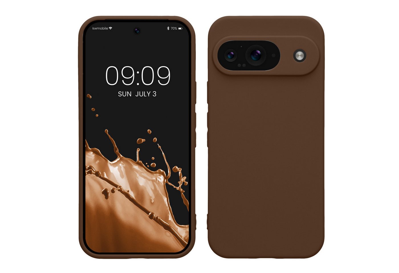 kwmobile Handyhülle Hülle für Google Pixel 9, Backcover Silikon - Soft Handyhülle - Handy Case in Chocolate kwmobile Handyhülle Hülle für Google Pixel 9, Backcover Silikon - Soft Handyhülle - Handy Case in Chocolate von kwmobile