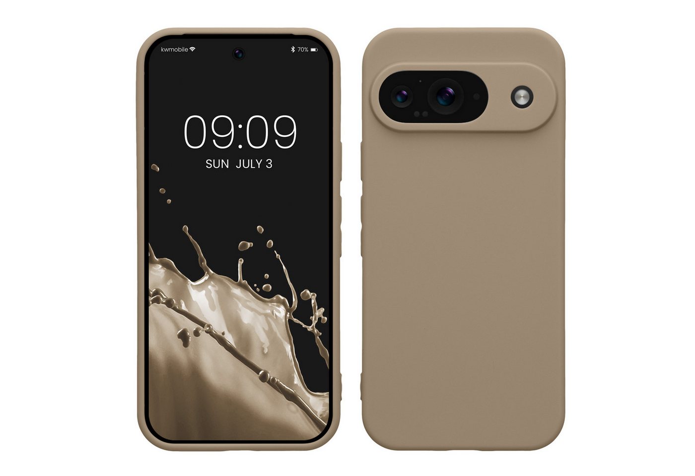 kwmobile Handyhülle Hülle für Google Pixel 9, Backcover Silikon - Soft Handyhülle - Handy Case in Creme kwmobile Handyhülle Hülle für Google Pixel 9, Backcover Silikon - Soft Handyhülle - Handy Case in Creme von kwmobile