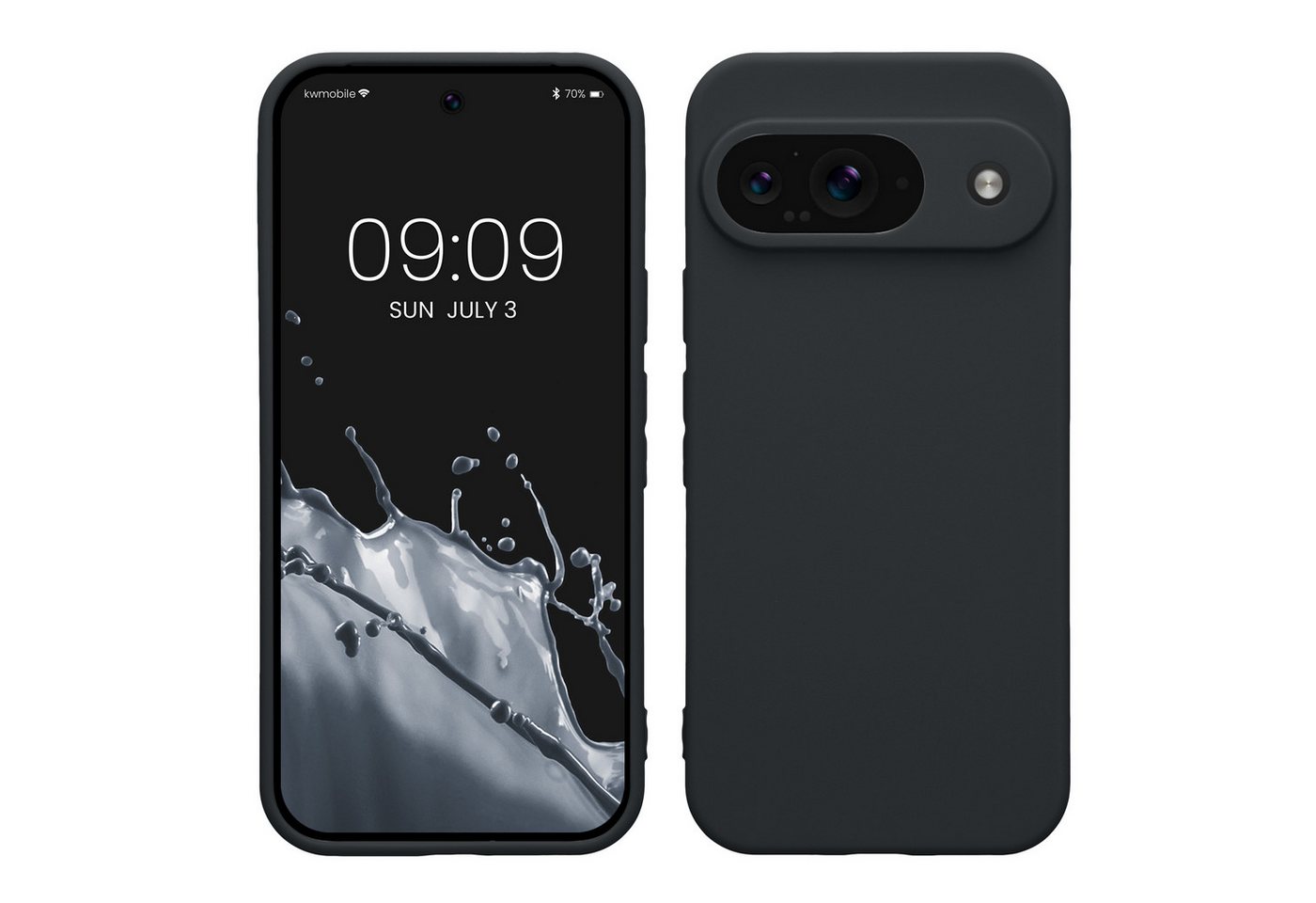 kwmobile Handyhülle Hülle für Google Pixel 9, Backcover Silikon - Soft Handyhülle - Handy Case in Heidelbeerblau kwmobile Handyhülle Hülle für Google Pixel 9, Backcover Silikon - Soft Handyhülle - Handy Case in Heidelbeerblau von kwmobile