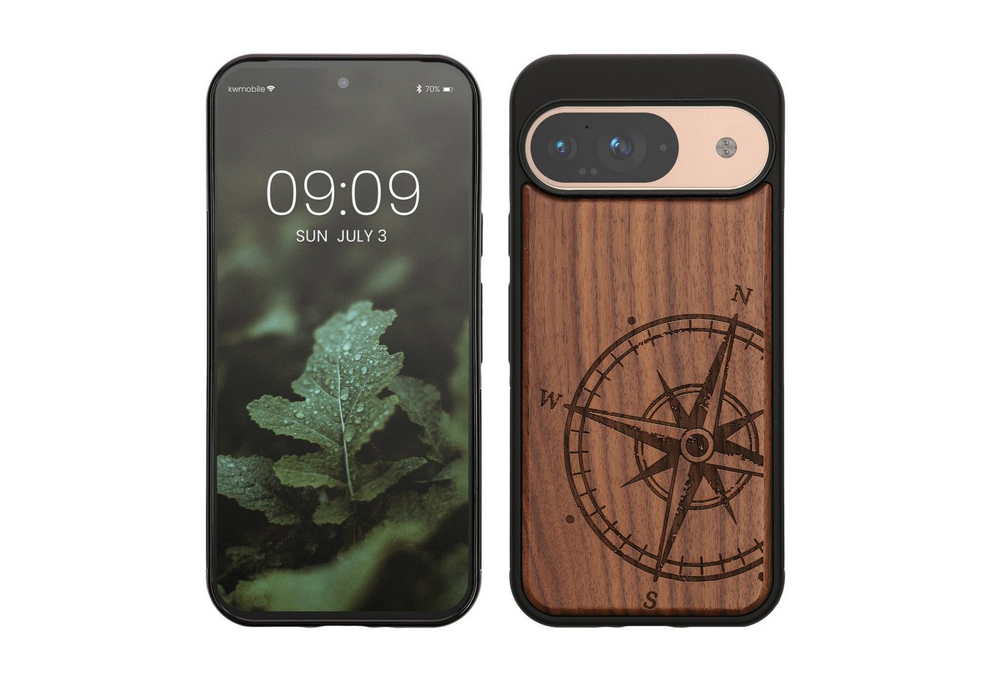 kwmobile Handyhülle Hülle für Google Pixel 9 / Pixel 9 Pro, Handyhülle TPU Cover Bumper Case kwmobile Handyhülle Hülle für Google Pixel 9 / Pixel 9 Pro, Handyhülle TPU Cover Bumper Case von kwmobile