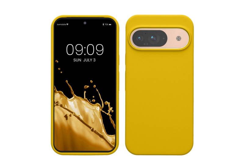 kwmobile Handyhülle Hülle für Google Pixel 9 / Pixel 9 Pro, Hülle Silikon gummiert - Handyhülle - Handy Case Cover von kwmobile