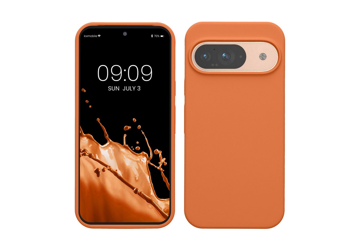 kwmobile Handyhülle Hülle für Google Pixel 9 / Pixel 9 Pro, Hülle Silikon gummiert - Handyhülle - Handy Case Cover kwmobile Handyhülle Hülle für Google Pixel 9 / Pixel 9 Pro, Hülle Silikon gummiert - Handyhülle - Handy Case Cover von kwmobile