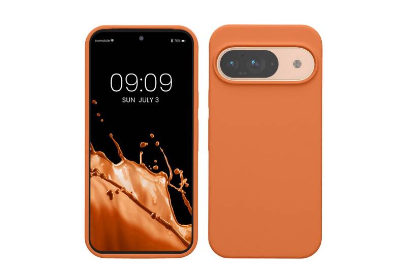 kwmobile Handyhülle Hülle für Google Pixel 9 / Pixel 9 Pro, Hülle Silikon gummiert - Handyhülle - Handy Case Cover von kwmobile