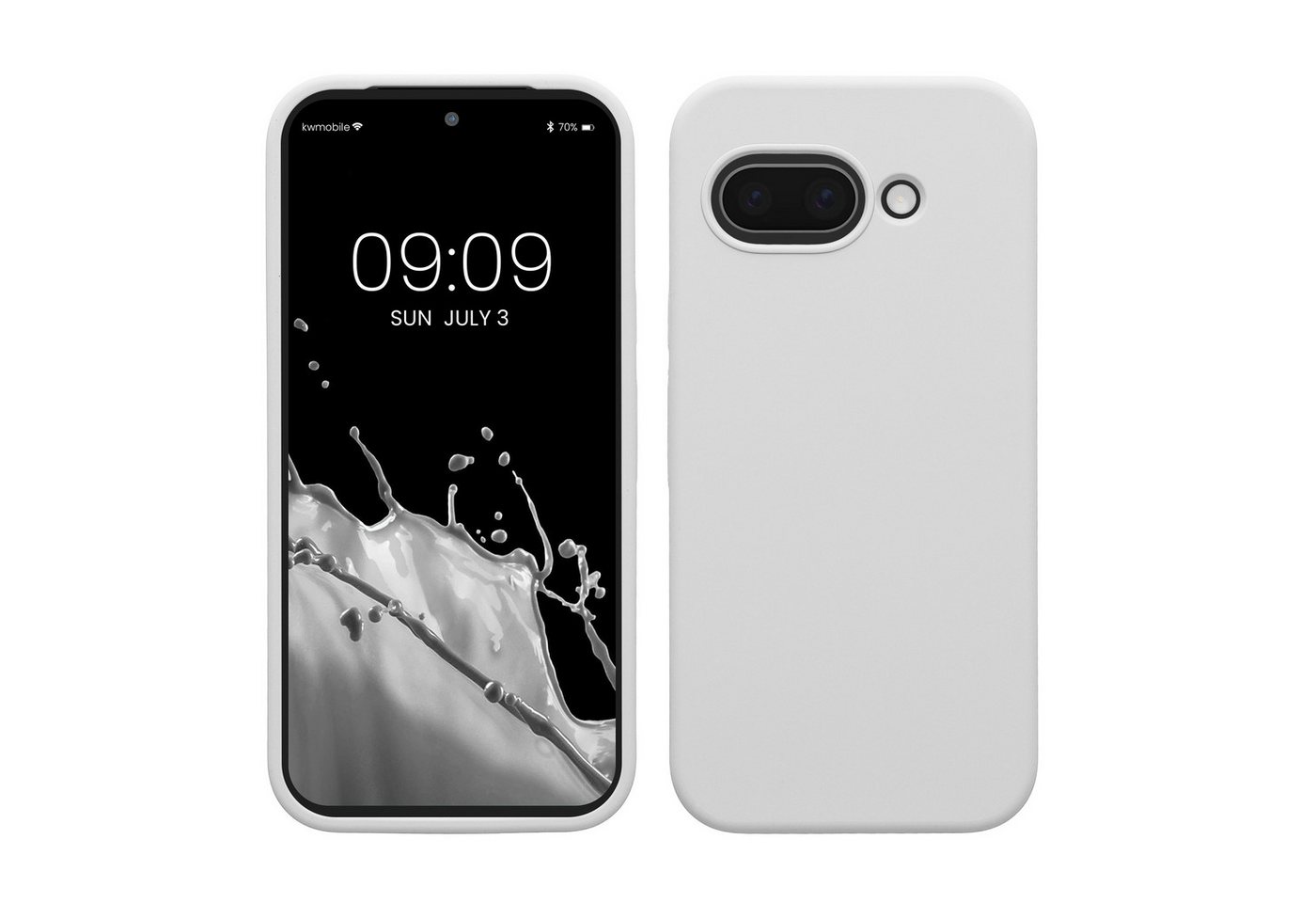 kwmobile Handyhülle Hülle für Google Pixel 9a, Hülle Silikon gummiert - Handyhülle - Handy Case Cover kwmobile Handyhülle Hülle für Google Pixel 9a, Hülle Silikon gummiert - Handyhülle - Handy Case Cover von kwmobile