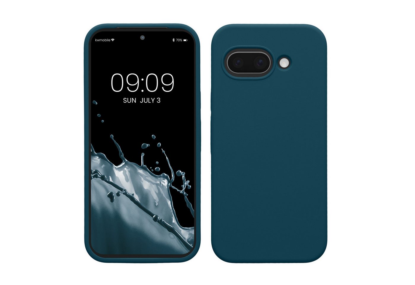 kwmobile Handyhülle Hülle für Google Pixel 9a, Hülle Silikon gummiert - Handyhülle - Handy Case Cover kwmobile Handyhülle Hülle für Google Pixel 9a, Hülle Silikon gummiert - Handyhülle - Handy Case Cover von kwmobile