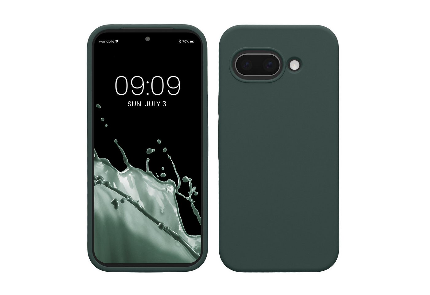 kwmobile Handyhülle Hülle für Google Pixel 9a, Hülle Silikon gummiert - Handyhülle - Handy Case Cover kwmobile Handyhülle Hülle für Google Pixel 9a, Hülle Silikon gummiert - Handyhülle - Handy Case Cover von kwmobile