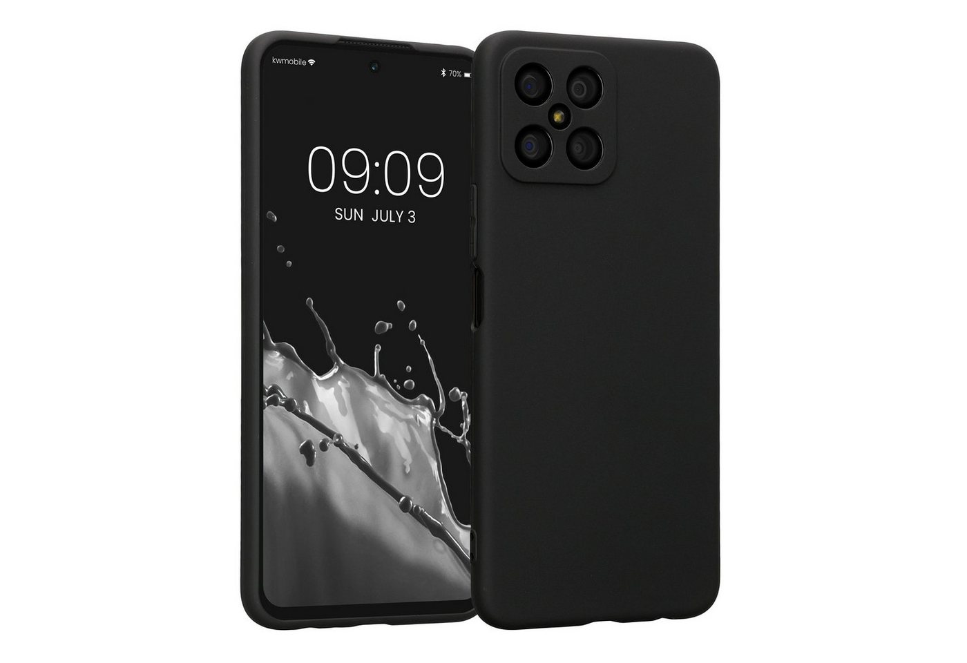 kwmobile Handyhülle Hülle für Honor X8, Backcover Silikon - Soft Handyhülle - Handy Case in Schwarz matt kwmobile Handyhülle Hülle für Honor X8, Backcover Silikon - Soft Handyhülle - Handy Case in Schwarz matt von kwmobile