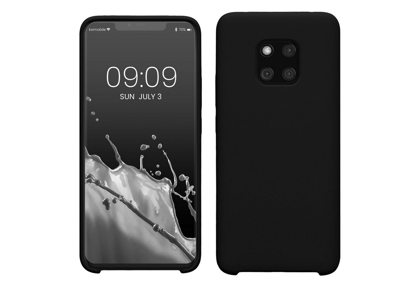 kwmobile Handyhülle Hülle für Huawei Mate 20 Pro, Hülle Silikon gummiert - Handyhülle - Handy Case Cover kwmobile Handyhülle Hülle für Huawei Mate 20 Pro, Hülle Silikon gummiert - Handyhülle - Handy Case Cover von kwmobile