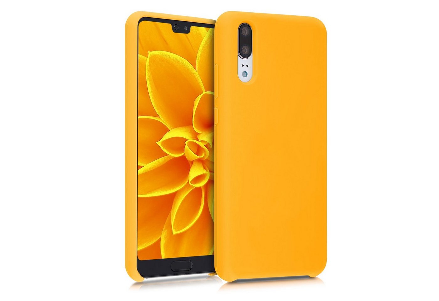 kwmobile Handyhülle Hülle für Huawei P20, Hülle Silikon gummiert - Handyhülle - Handy Case Cover von kwmobile