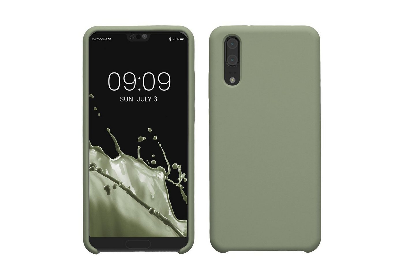 kwmobile Handyhülle Hülle für Huawei P20, Hülle Silikon gummiert - Handyhülle - Handy Case Cover kwmobile Handyhülle Hülle für Huawei P20, Hülle Silikon gummiert - Handyhülle - Handy Case Cover von kwmobile