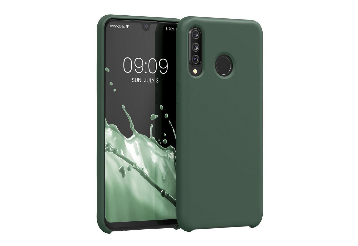 kwmobile Handyhülle Hülle für Huawei P30 Lite, Hülle Silikon gummiert - Handyhülle - Handy Case Cover von kwmobile