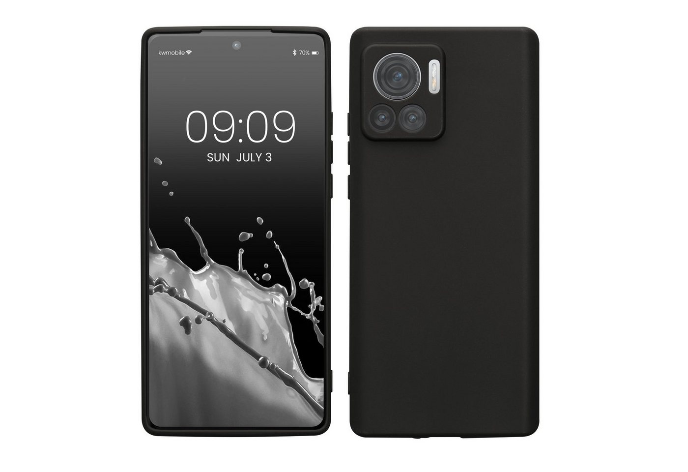 kwmobile Handyhülle Hülle für Motorola Edge 30 Ultra, Backcover Silikon - Soft Handyhülle - Handy Case in Schwarz matt kwmobile Handyhülle Hülle für Motorola Edge 30 Ultra, Backcover Silikon - Soft Handyhülle - Handy Case in Schwarz matt von kwmobile