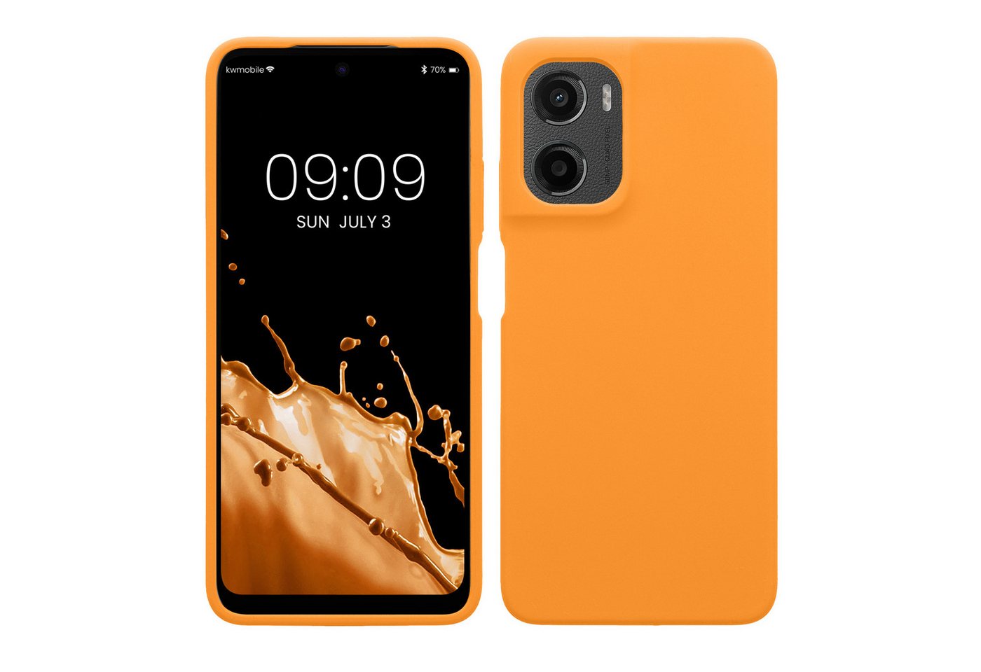 kwmobile Handyhülle Hülle für Motorola Moto G05 / Moto E15, Hülle Silikon gummiert - Handyhülle - Handy Case Cover kwmobile Handyhülle Hülle für Motorola Moto G05 / Moto E15, Hülle Silikon gummiert - Handyhülle - Handy Case Cover von kwmobile