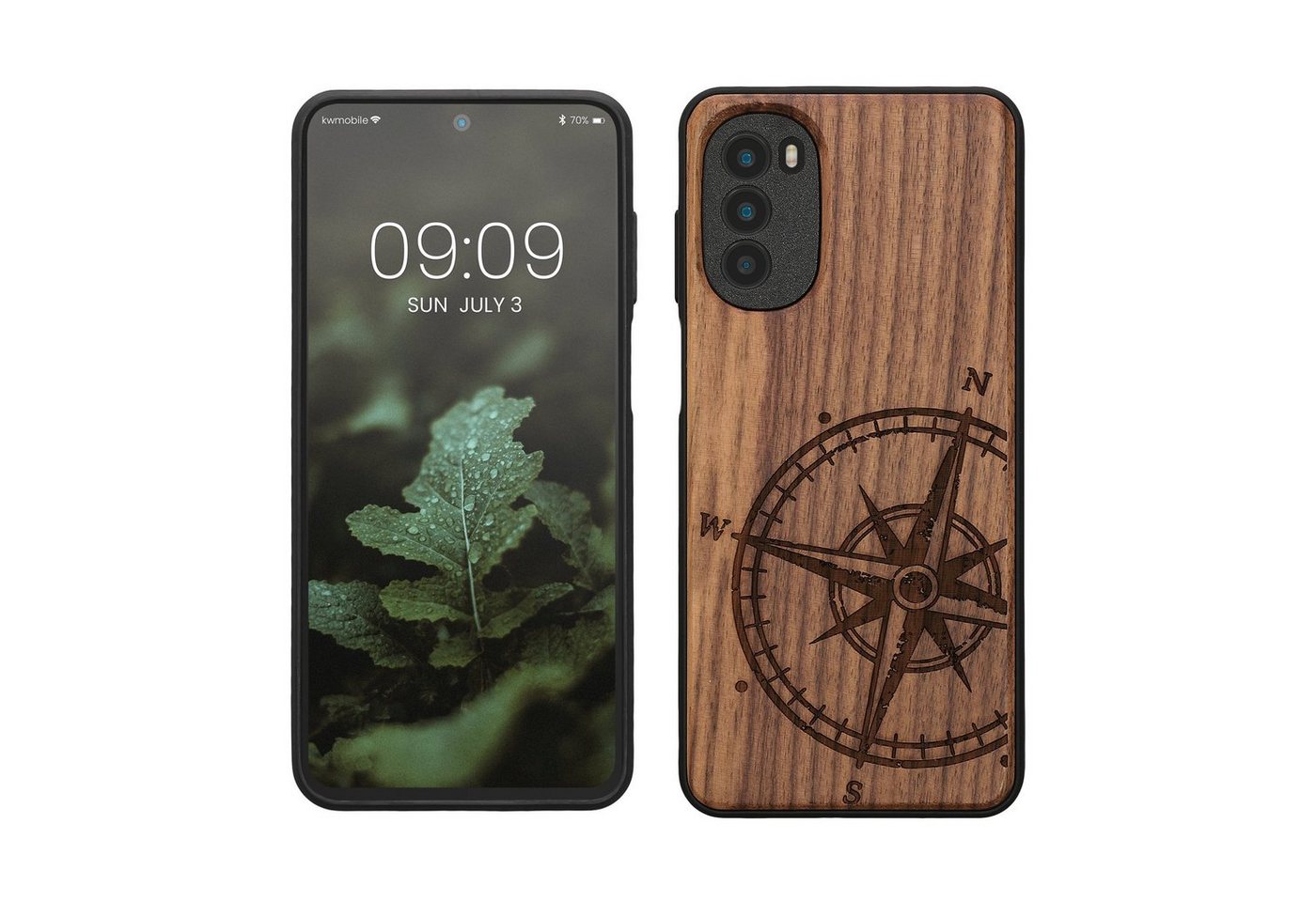 kwmobile Handyhülle Hülle für Motorola Moto G52 / Moto G82 5G, Handyhülle TPU Cover Bumper Case von kwmobile