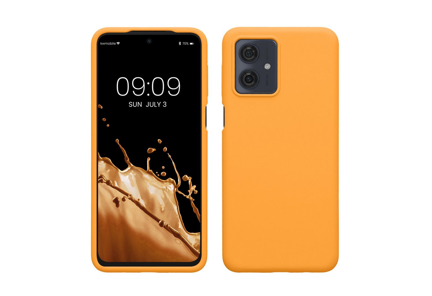 kwmobile Handyhülle Hülle für Motorola Moto G54 5G, Hülle Silikon gummiert - Handyhülle - Handy Case Cover kwmobile Handyhülle Hülle für Motorola Moto G54 5G, Hülle Silikon gummiert - Handyhülle - Handy Case Cover von kwmobile