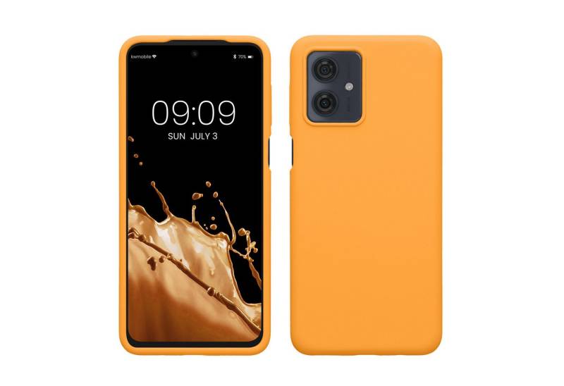 kwmobile Handyhülle Hülle für Motorola Moto G54 5G, Hülle Silikon gummiert - Handyhülle - Handy Case Cover von kwmobile