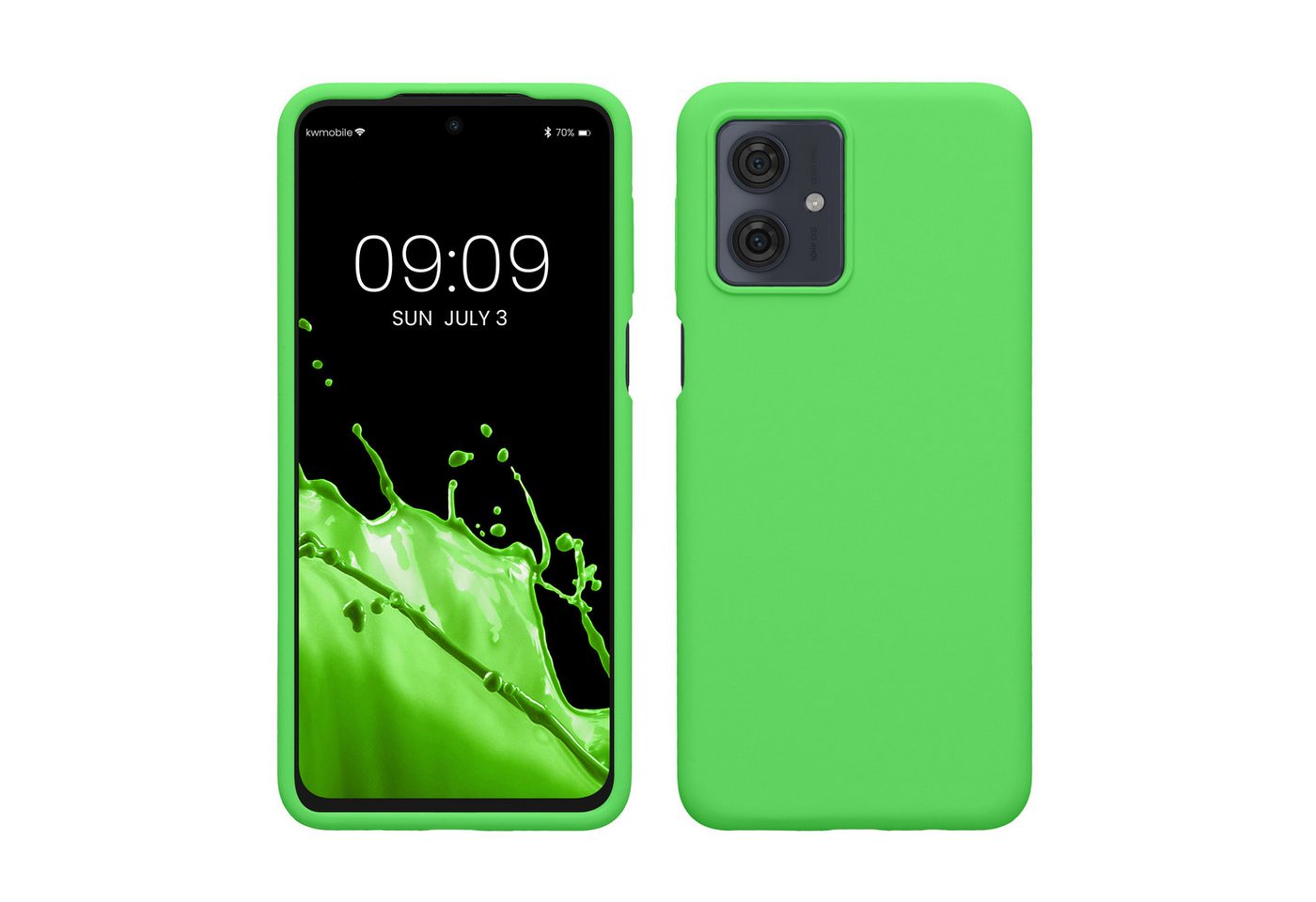 kwmobile Handyhülle Hülle für Motorola Moto G54 5G, Hülle Silikon gummiert - Handyhülle - Handy Case Cover kwmobile Handyhülle Hülle für Motorola Moto G54 5G, Hülle Silikon gummiert - Handyhülle - Handy Case Cover von kwmobile