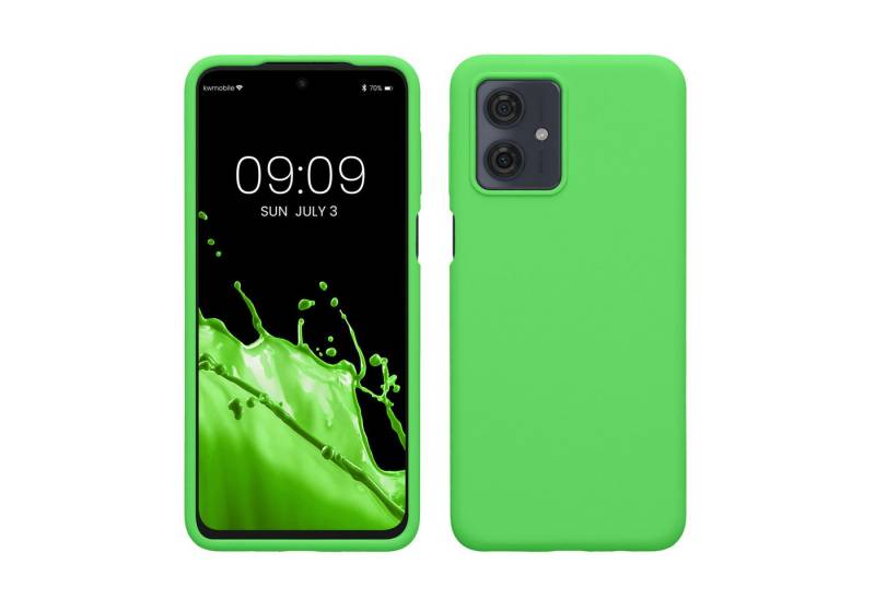kwmobile Handyhülle Hülle für Motorola Moto G54 5G, Hülle Silikon gummiert - Handyhülle - Handy Case Cover von kwmobile