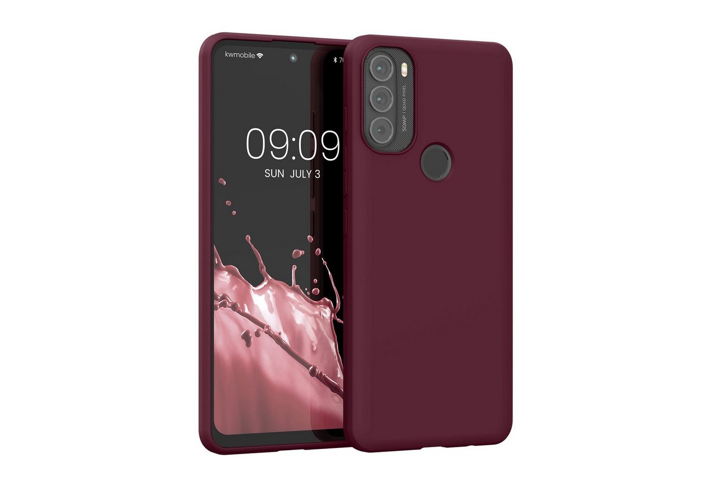 kwmobile Handyhülle Hülle für Motorola Moto G71 5G, Hülle Silikon - Soft Handyhülle - Handy Case Cover von kwmobile