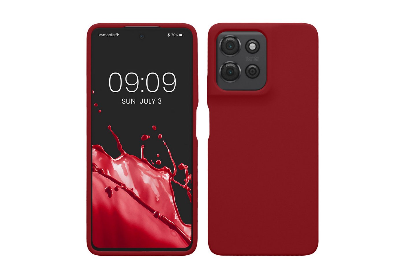 kwmobile Handyhülle Hülle für Motorola Moto G75 5G, Hülle Silikon gummiert - Handyhülle - Handy Case Cover kwmobile Handyhülle Hülle für Motorola Moto G75 5G, Hülle Silikon gummiert - Handyhülle - Handy Case Cover von kwmobile