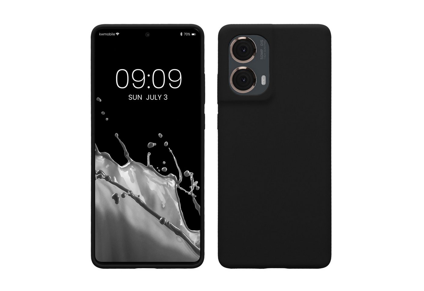 kwmobile Handyhülle Hülle für Motorola Moto G85 5G, Hülle Silikon gummiert - Handyhülle - Handy Case Cover kwmobile Handyhülle Hülle für Motorola Moto G85 5G, Hülle Silikon gummiert - Handyhülle - Handy Case Cover von kwmobile