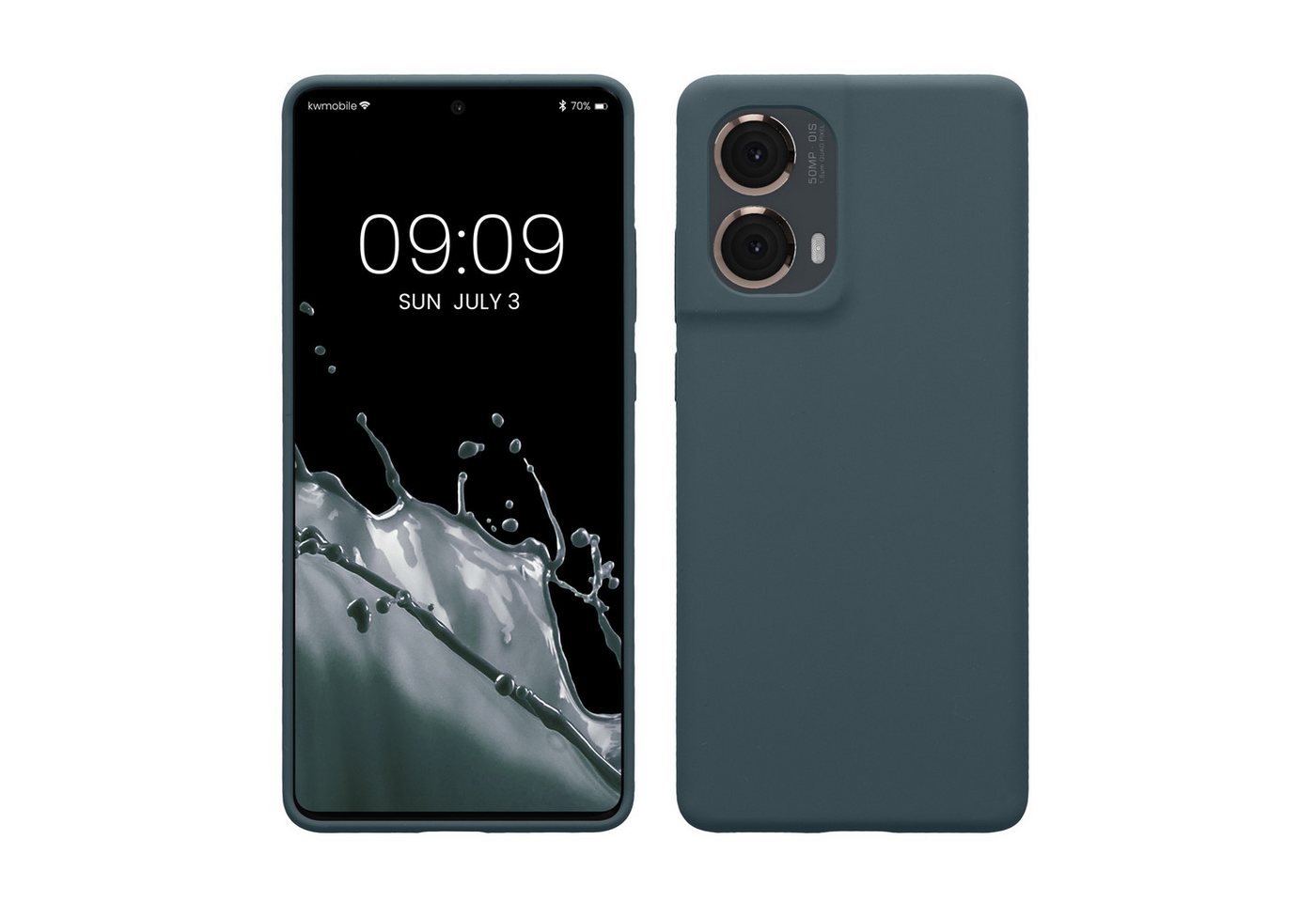 kwmobile Handyhülle Hülle für Motorola Moto G85 5G, Hülle Silikon gummiert - Handyhülle - Handy Case Cover kwmobile Handyhülle Hülle für Motorola Moto G85 5G, Hülle Silikon gummiert - Handyhülle - Handy Case Cover von kwmobile