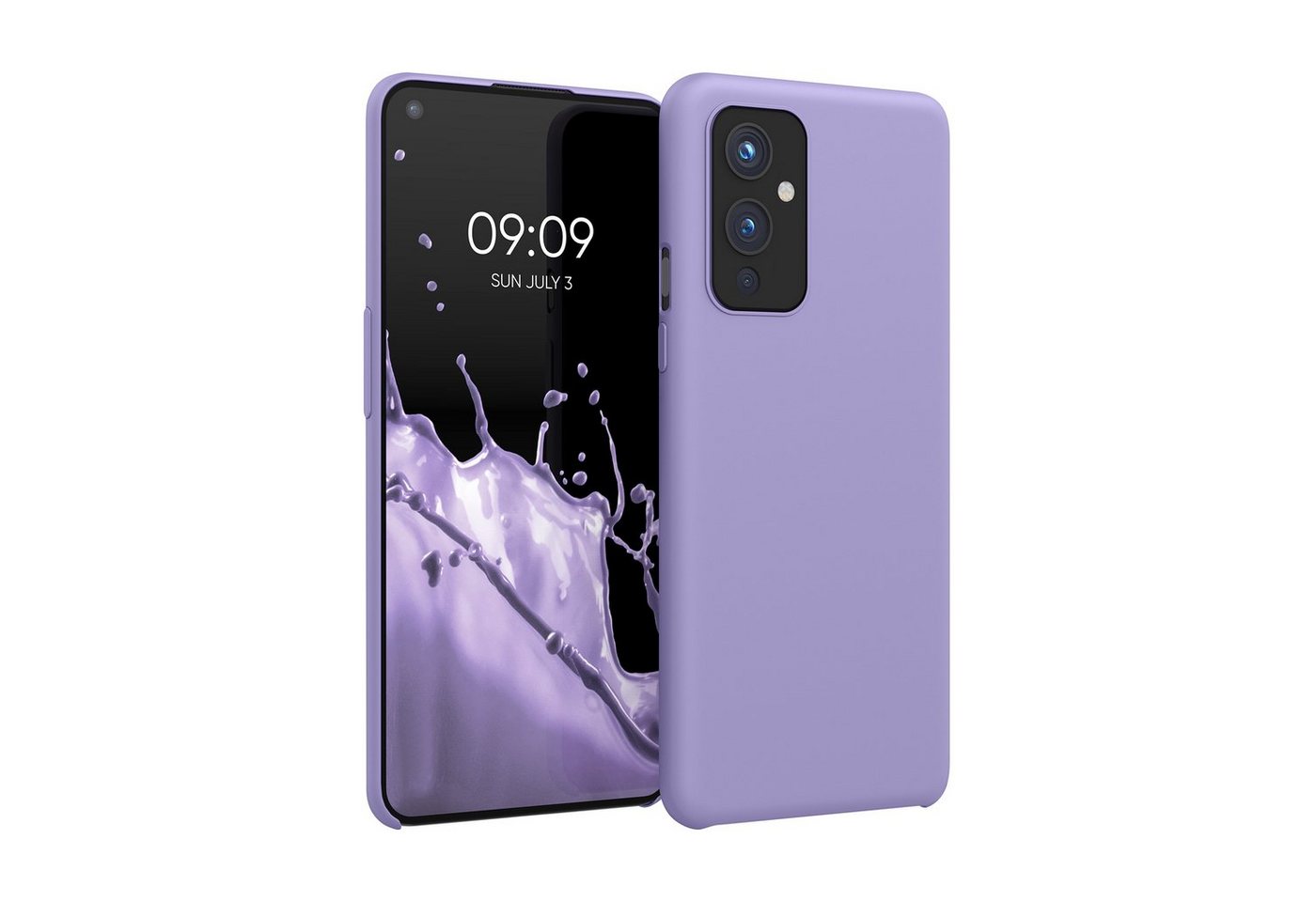 kwmobile Handyhülle Hülle für OnePlus 9 (EU/NA Version), Hülle Silikon gummiert - Handyhülle - Handy Case Cover von kwmobile
