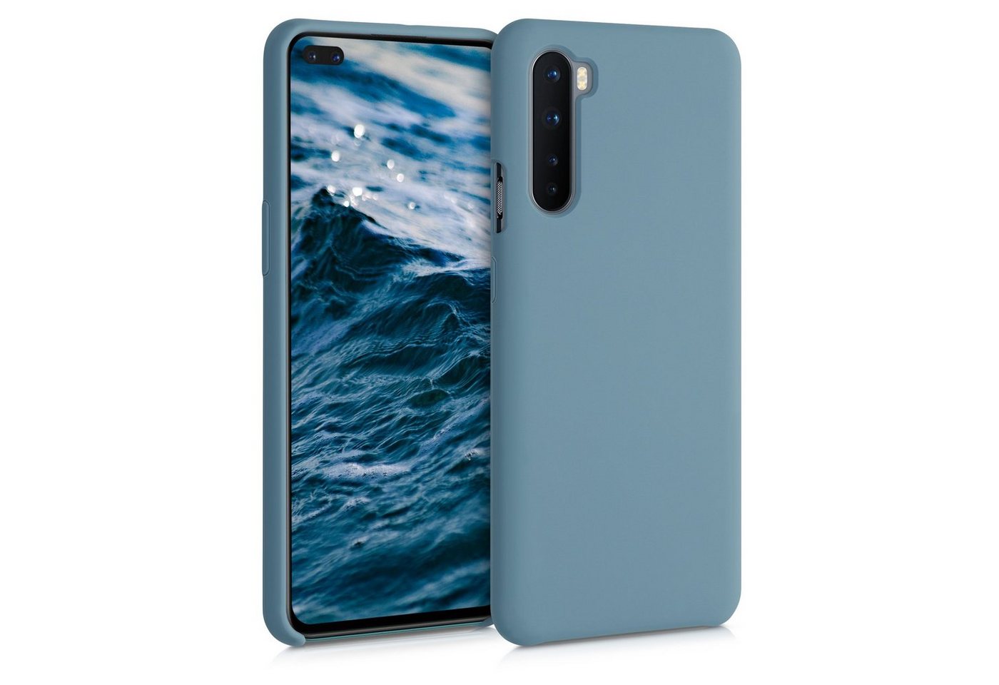 kwmobile Handyhülle Hülle für OnePlus Nord, Hülle Silikon gummiert - Handyhülle - Handy Case Cover von kwmobile